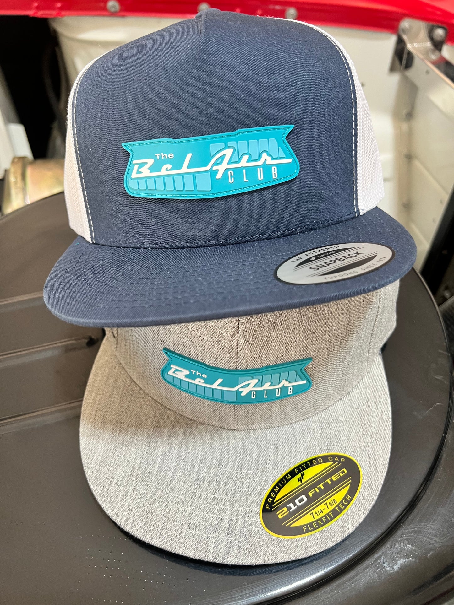 BAC Turquoise (Navy Blue Front Snapback)