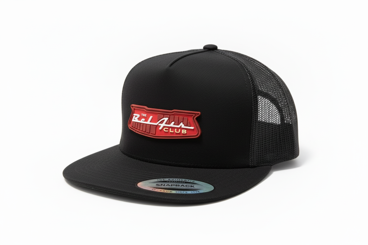 Bel Air Club Trucker Snapback - Black