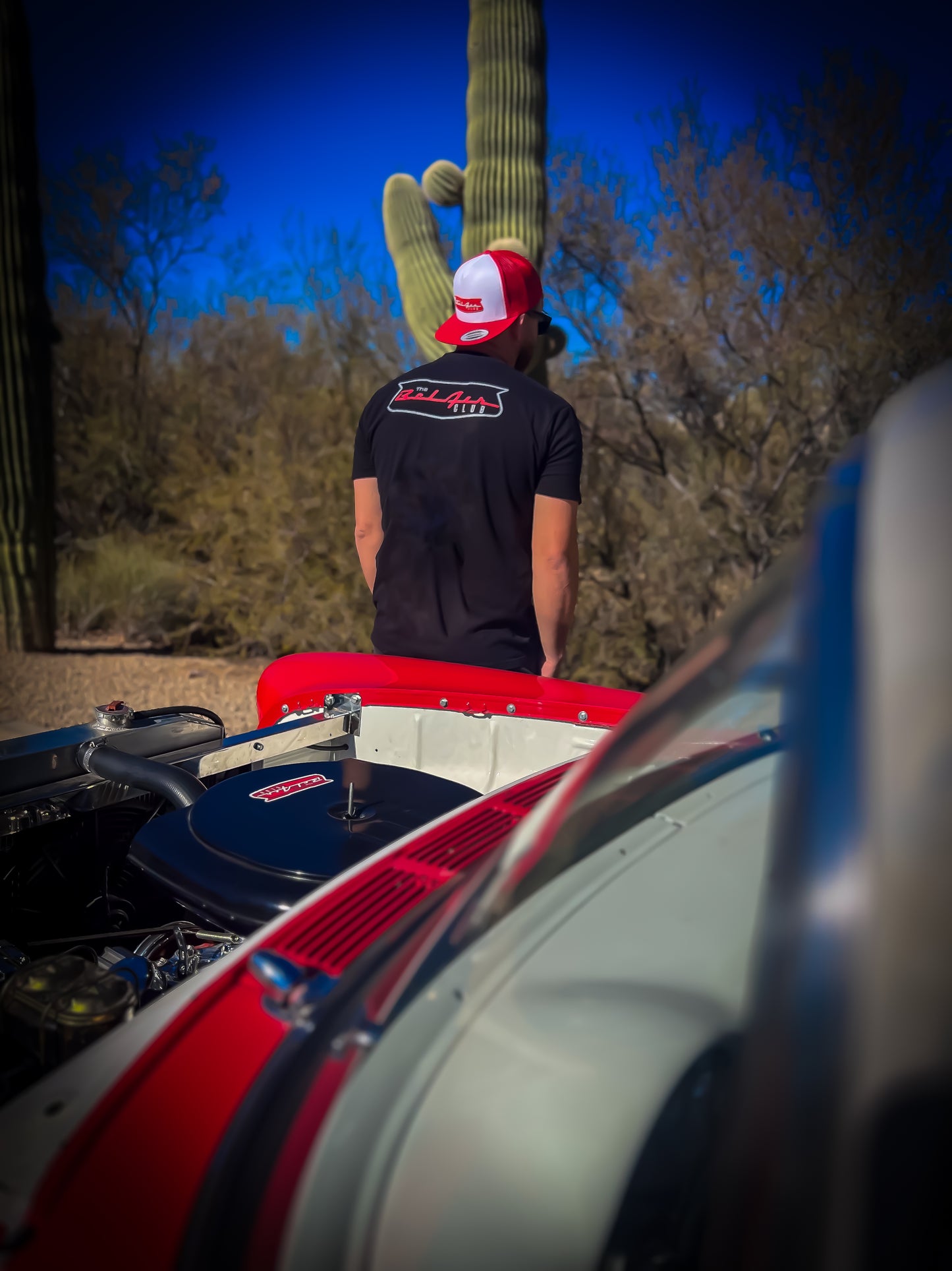 Bel Air Club - KUSTOM Tee (Red)