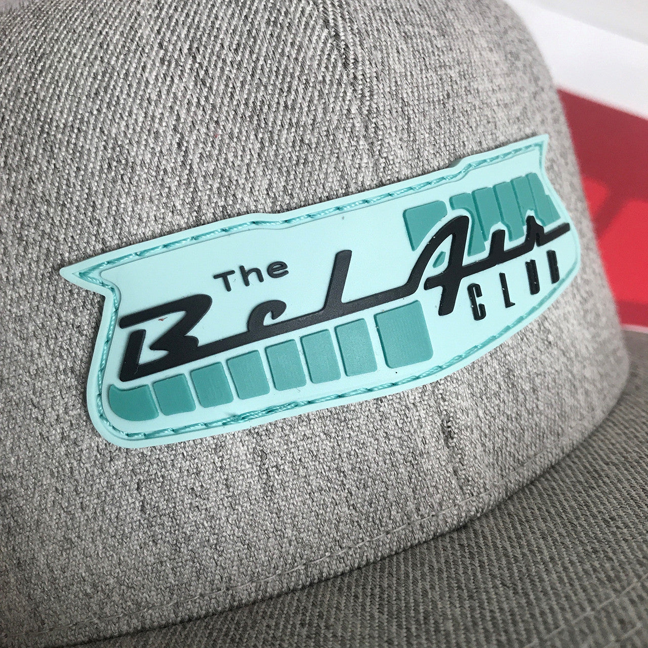 Bel Air Club Hat - (Sea Mist/Neptune Green on Heather Grey)
