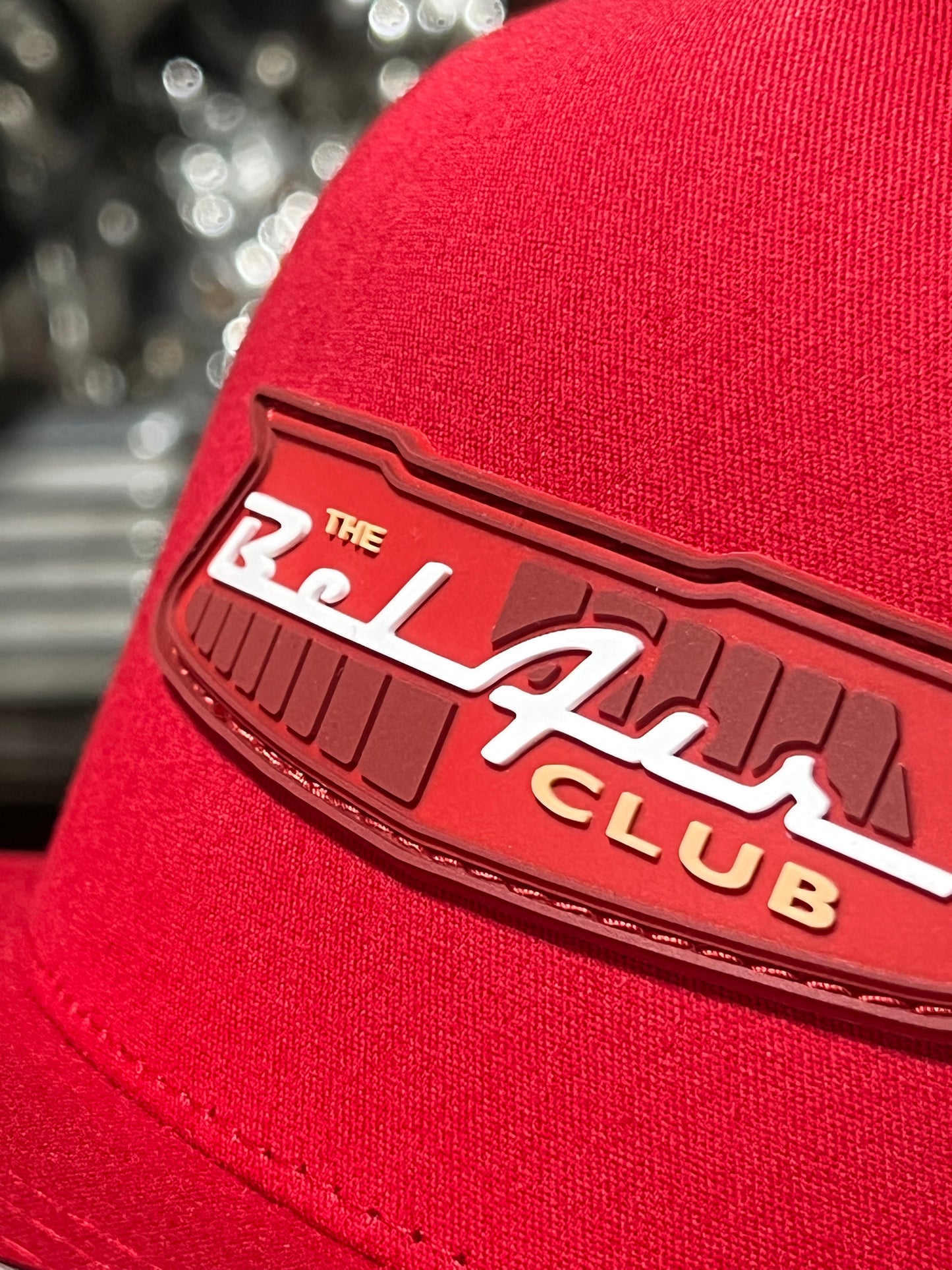 Bel Air Club Trucker Snapback - Red/Red