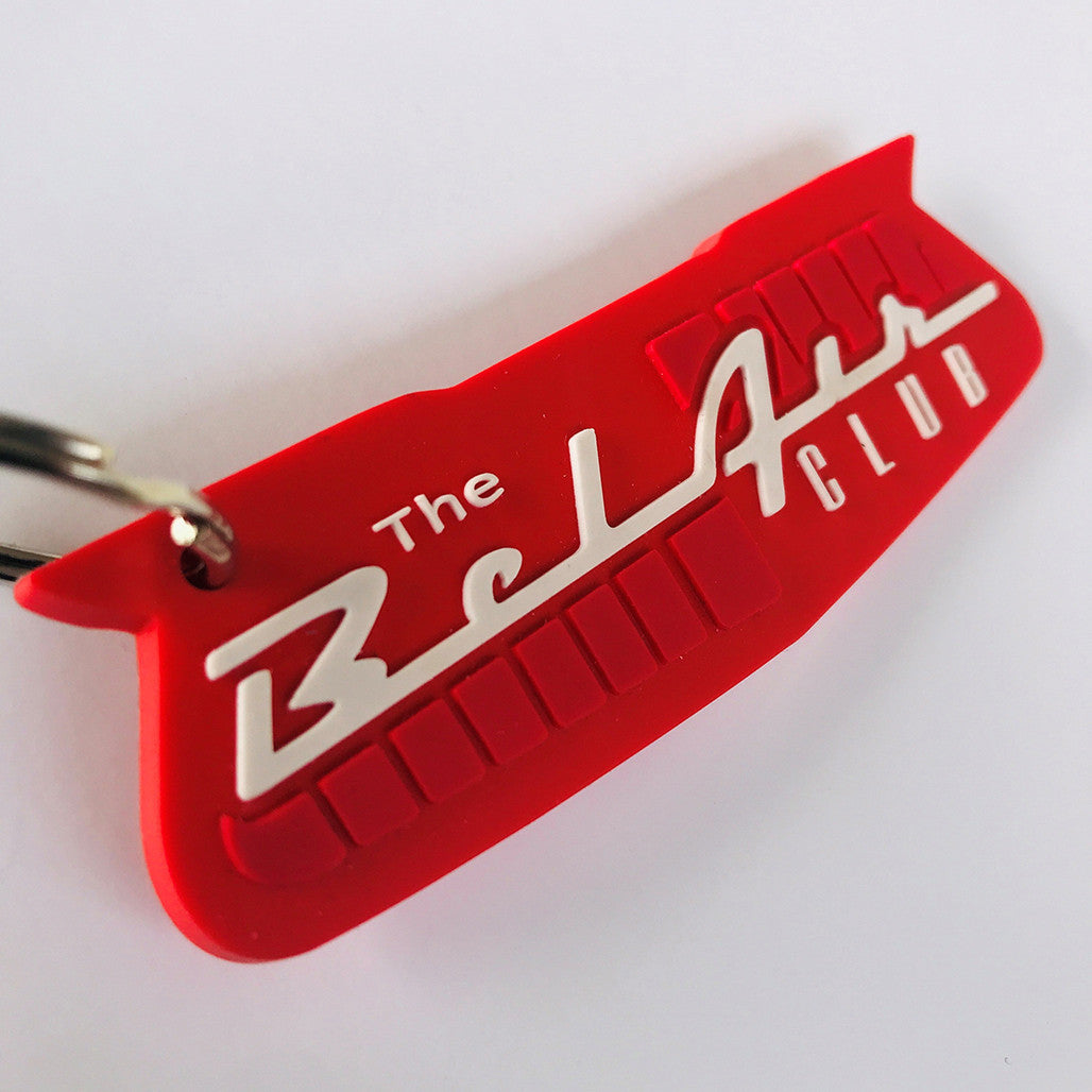 Bel Air Club Keychain - Red