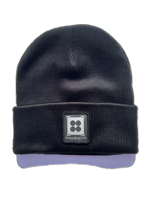 Four Barrel Gasket Beanie- Black