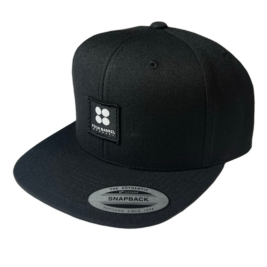 Four Barrel Logo- Snapback (Green Undervisor)