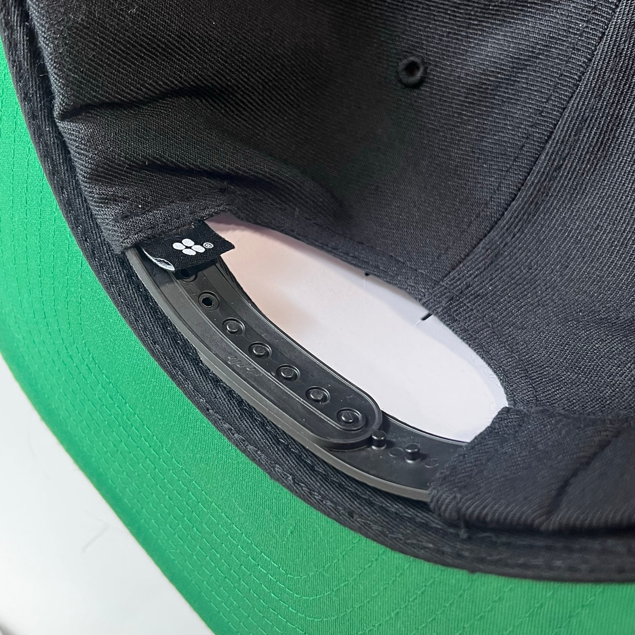 Four Barrel Logo- Snapback (Green Undervisor)