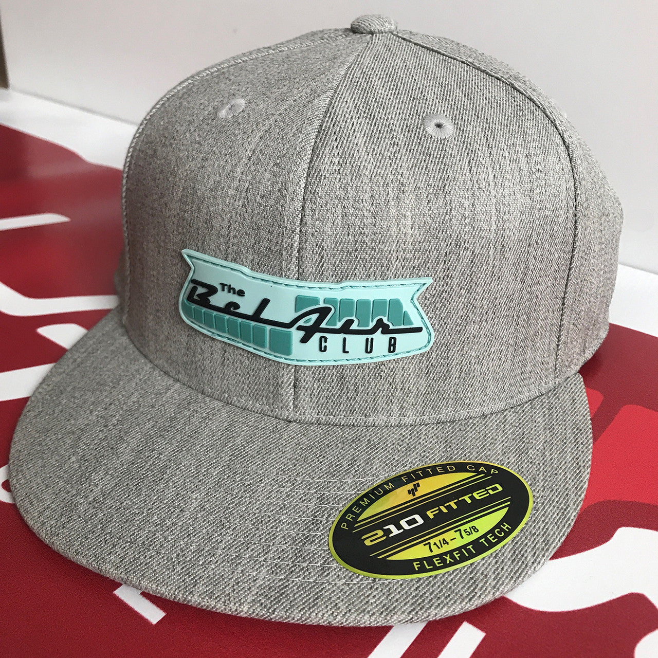 Bel Air Club Hat - (Sea Mist/Neptune Green on Heather Grey)