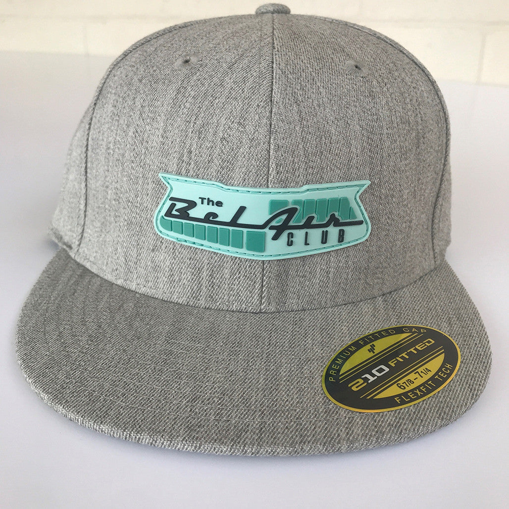 Bel Air Club Hat - (Sea Mist/Neptune Green on Heather Grey)