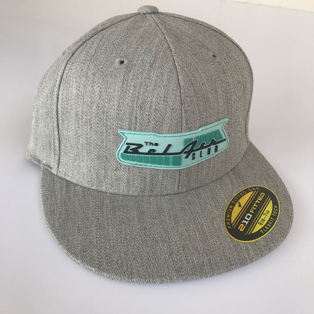 Bel Air Club Hat - (Sea Mist/Neptune Green on Heather Grey)