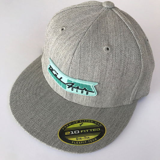 Bel Air Club Hat - (Sea Mist/Neptune Green on Heather Grey)